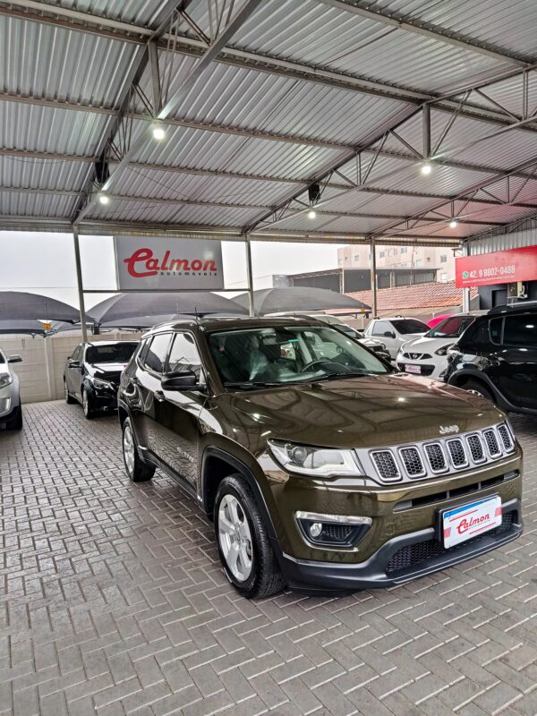 JEEP COMPASS SPORT 2.0 4X2 FLEX AUTOMÁTICO VERDE 2018