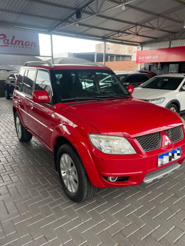 MITSUBISHI PAJERO TR4 2.0 4X4 AUTOMÁTICA FLEX 2012 VERMELHA
