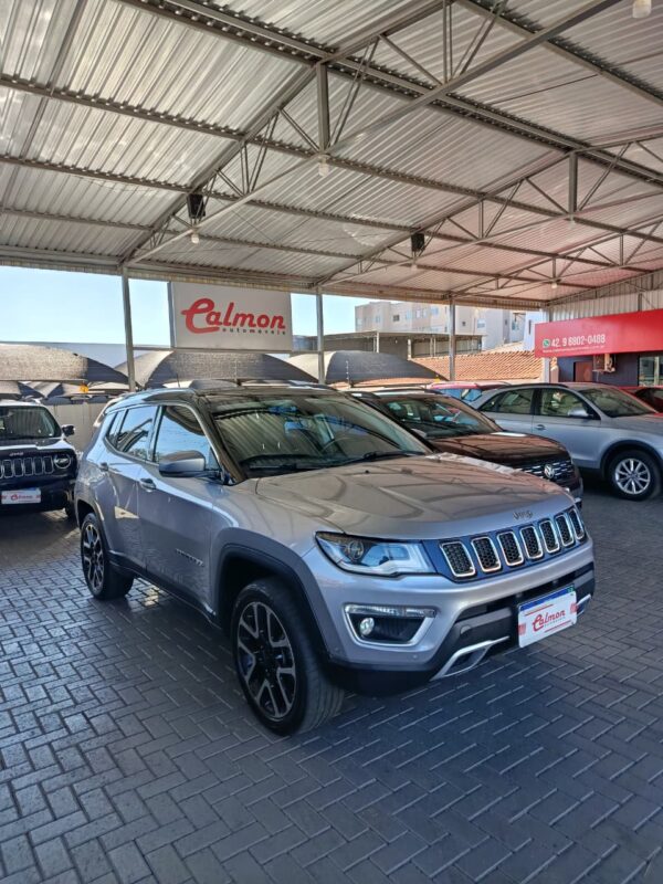 JEEP COMPASS LIMITED 2.0 TURBO DIESEL 4X4 AUTOMÁTICO PRATA 2021
