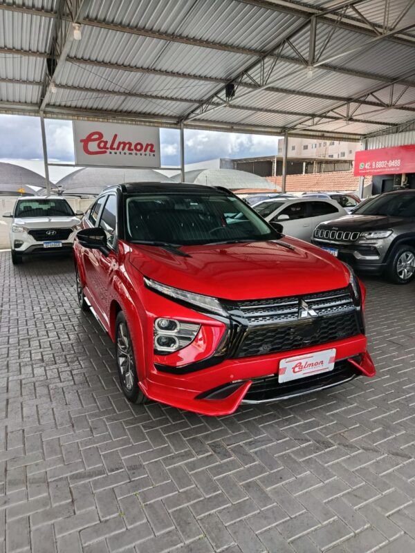 MITSUBISHI ECLIPSE CROSS SPORT HPE-S 4X4 1.5 TURBO AUTOMÁTICA 2024 VERMELHA