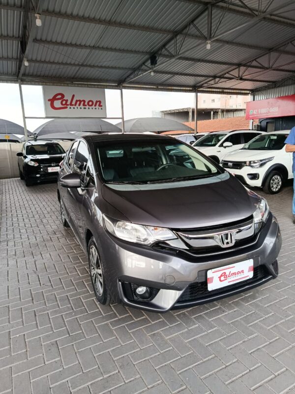 HONDA FIT EXL 1.5 AUTOMÁTICO 2015 CINZA