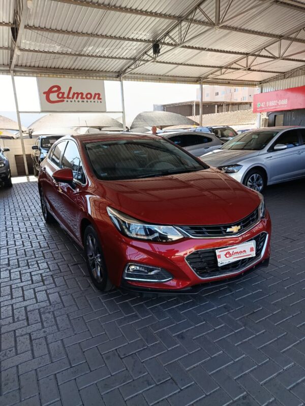 CHEVROLET CRUZE LTZ(2) 1.4 TURBO 2018 VERMELHA