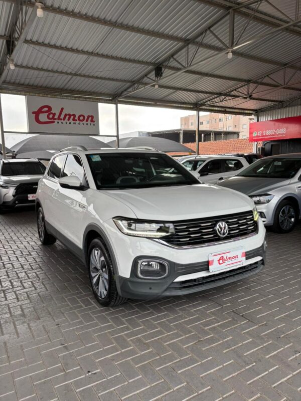 VOLKSWAGEN T-CROSS HIGHLINE 250 TSI 1.4 TURBO 2020 BRANCA